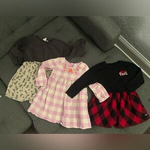 Lot of 3 x 3T toddler dresses